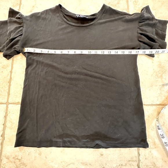 Freshman 1996 girls ruffled short sleeve tee - Picture 5 of 7